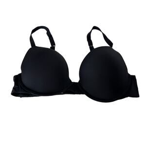Savage X Fenty Women Size 38C Black Bra Underwire Lace Band Padded